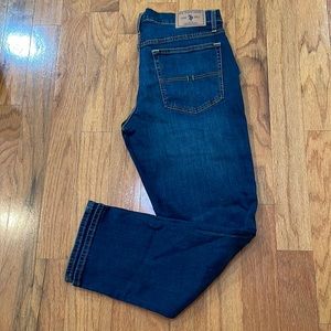 U.S. Polo Association Size 34 x 30 Men’s Stretch Slim Straight Jeans NWT